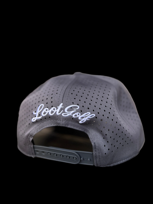 Money Bag PVC Logo Hat - Timeless Grey
